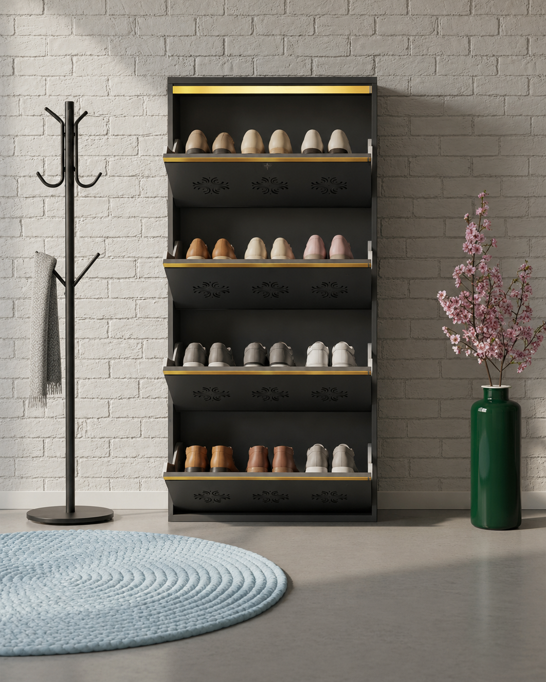 After Shoe Rack
