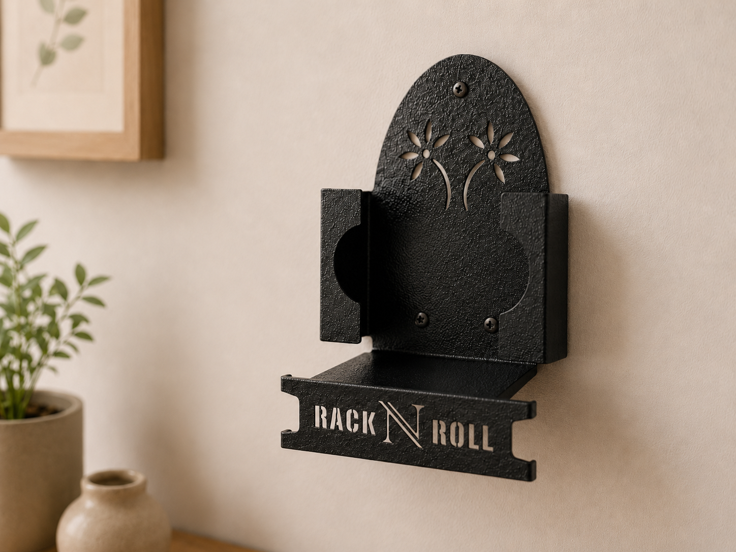 Strong and Space-Saving Ironbox Holder